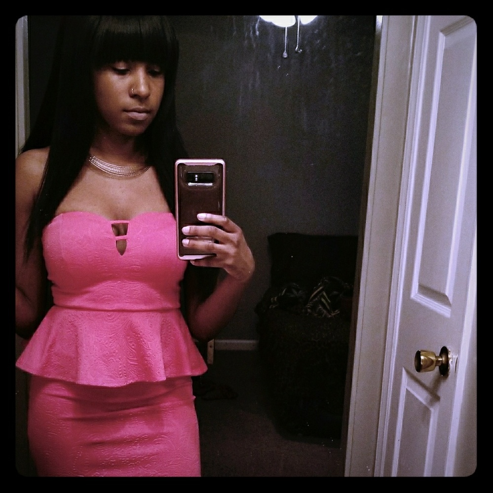 Charlotte Russe Pink Dress